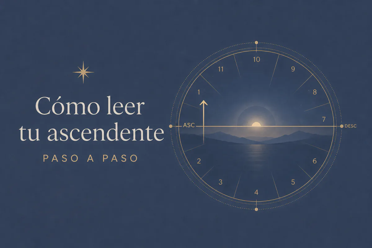 Cómo leer tu ascendente paso a paso